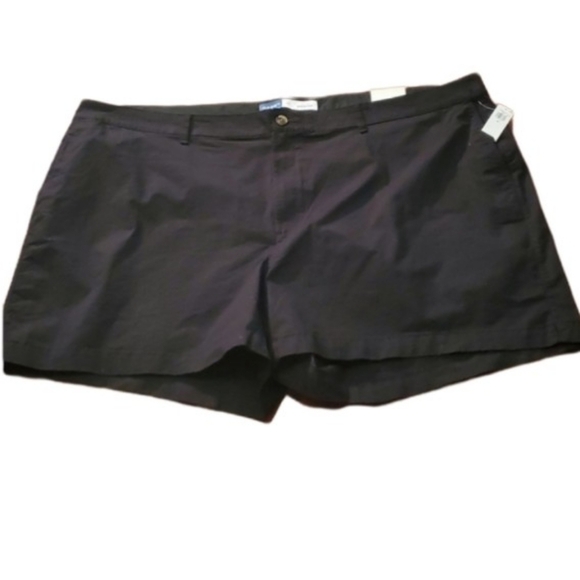 Old Navy Womens Shorts Size 28 Black New Everyday Plus Size - Picture 1 of 9